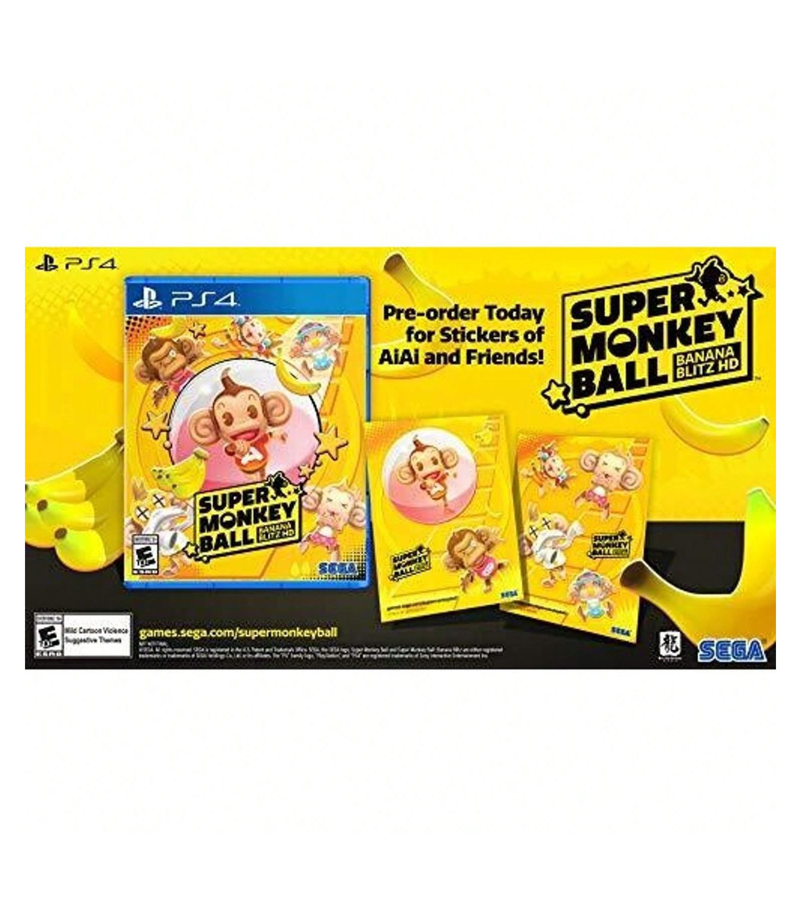 Super Monkey Ball: Banana Blitz HD Standard Edition PlayStation 4