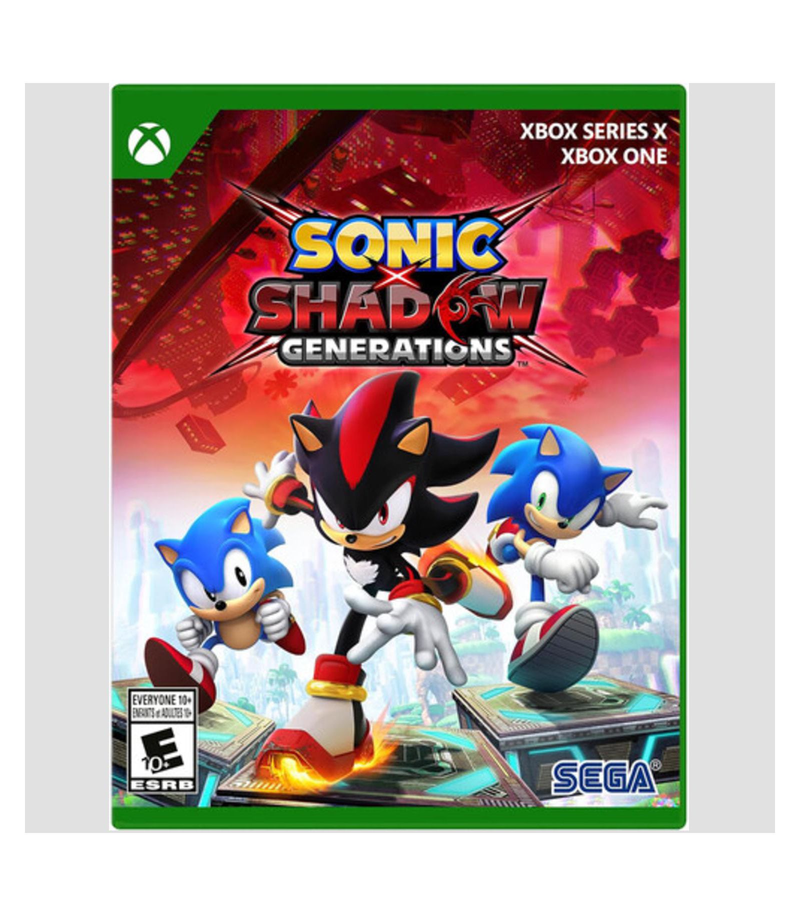 Sonic X Shadow Generations E10+ Xbox Series X