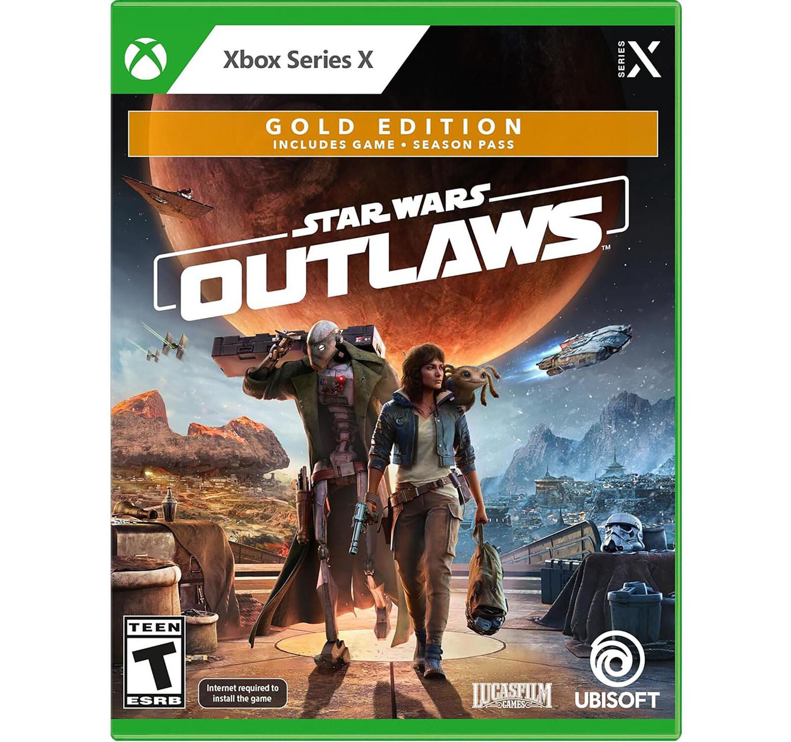 Star Wars Outlaws Золотое издание для XBOX Series X