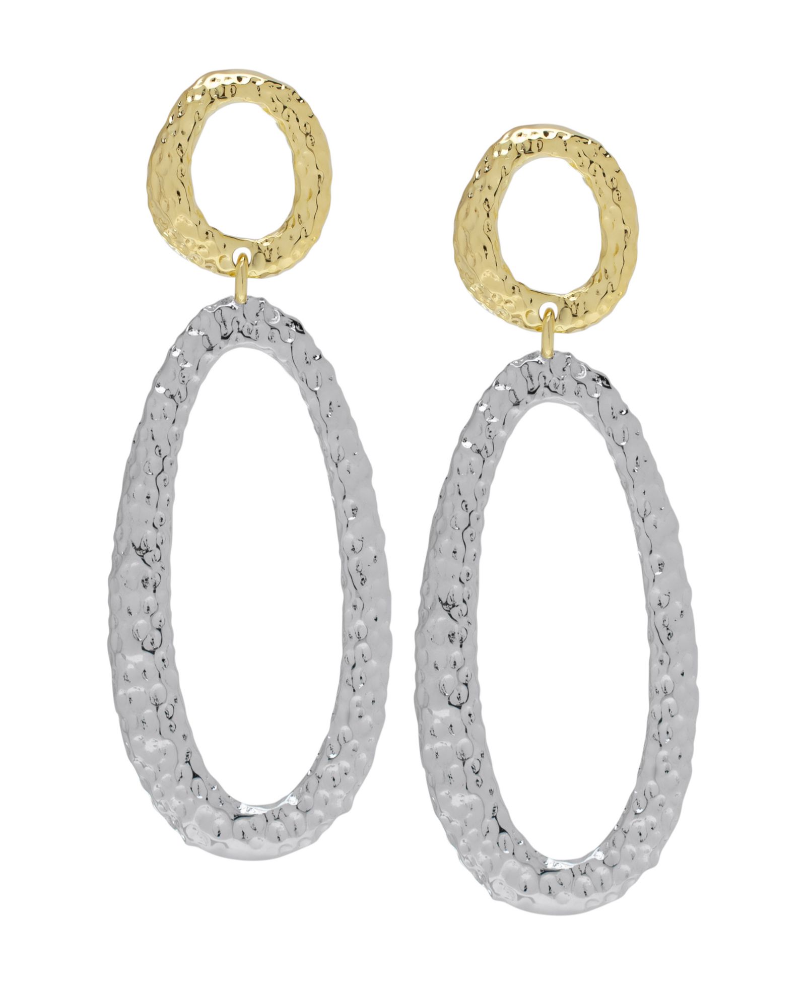 Женские серьги-гвоздики Macy's Oval Drop Stud