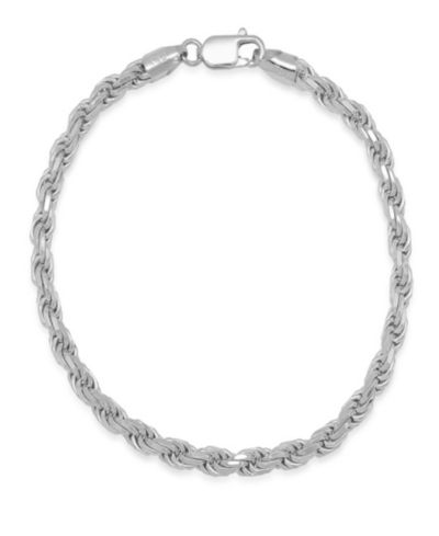 Серебряный браслет в виде плетеной цепи Steeltime Unisex