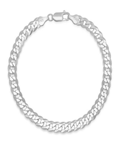 Steeltime унисекс браслет из стерлингового серебра с алмазной огранкой