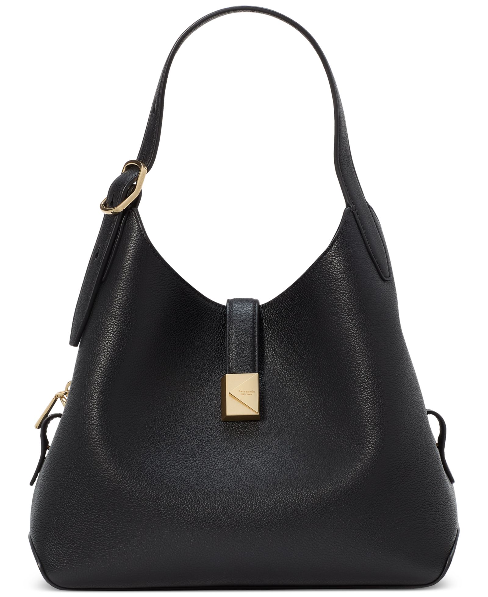 Kate Spade New York Deco Small Pebbled Leather Crossbody Tote Bag
