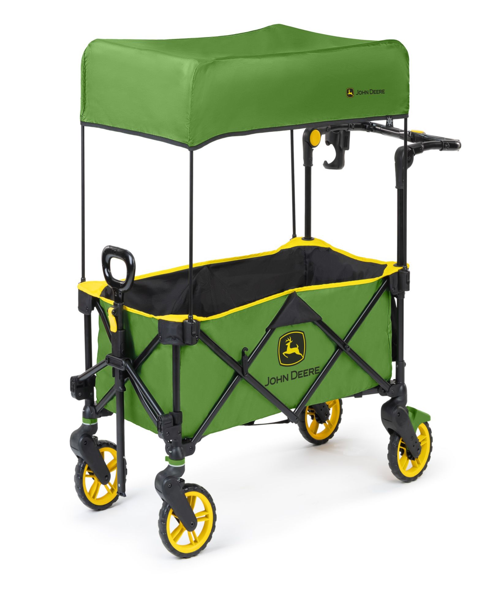 Bright Starts детская коляска-вагончик John Deere Pop 'N Ride