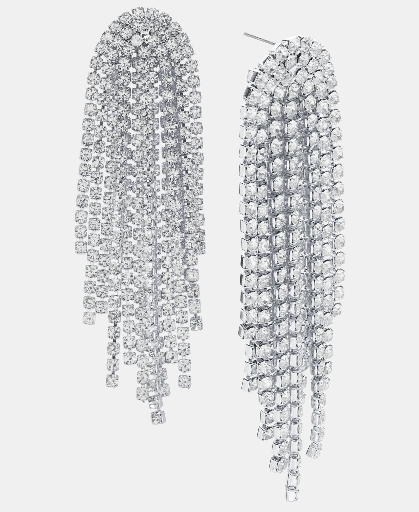 I.N.C. International Concepts Crystal Shaky Chandelier Earrings, Macy's Exclusive