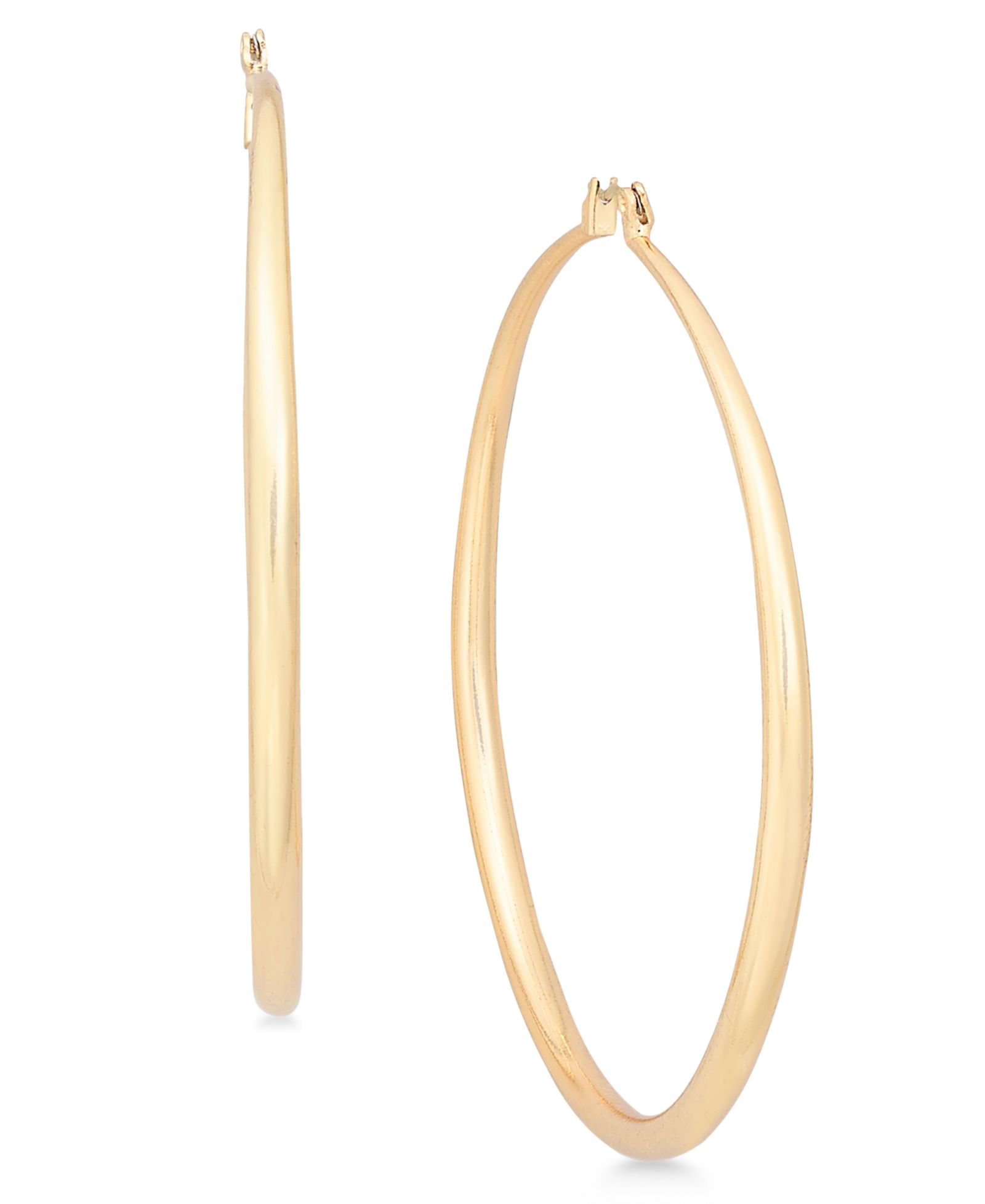 I.N.C. International Concepts Extra Large 2-3/4" Gold-Tone Hoop Earrings, Macy's Exclusive