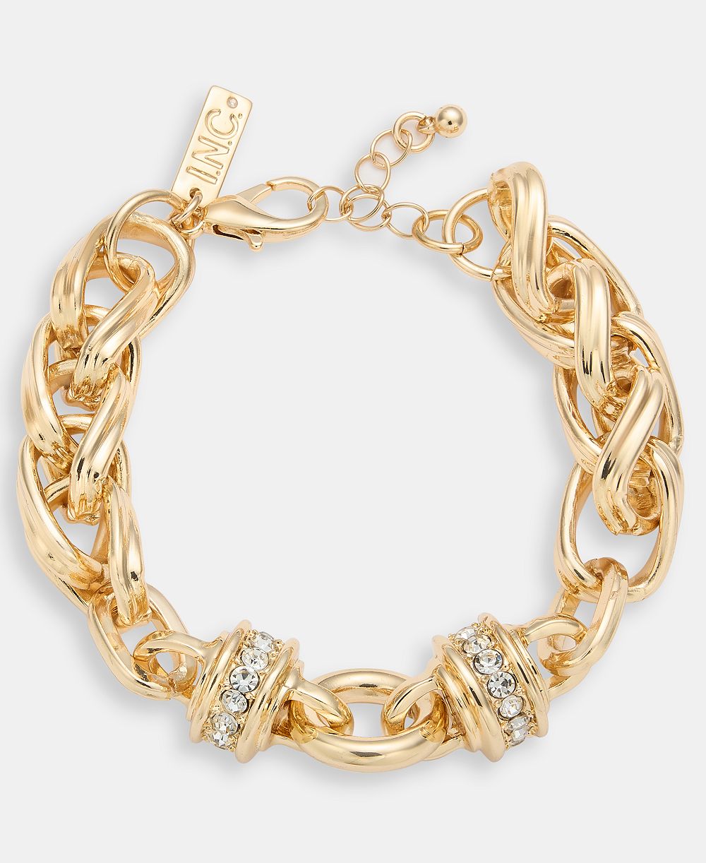 I.N.C. International Concepts браслет Pavé Link