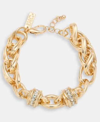 I.N.C. International Concepts Pavé Link Bracelet, Macy's Exclusive
