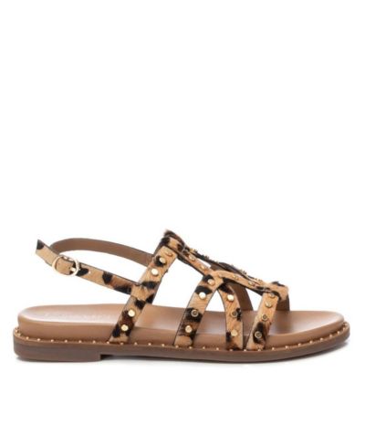 Carmela Leather Women's Fashion Sandals By XTI