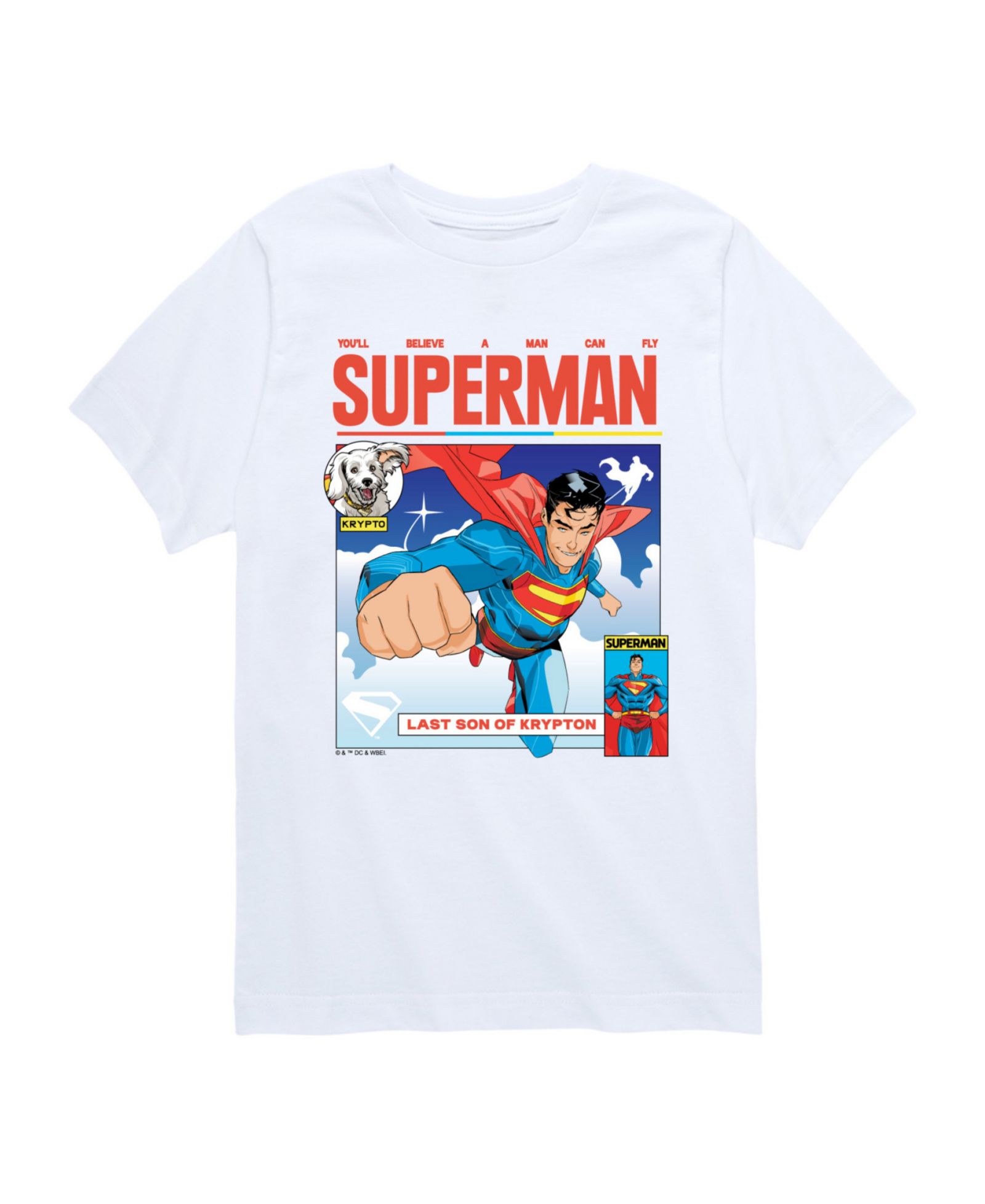 Детская футболка Hybrid Superman Comic Graphic