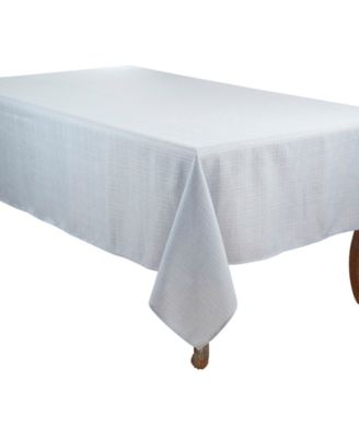 Saro Lifestyle Classic Stitched Plaid Tablecloth, 65" x 180"