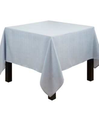 Saro Lifestyle Classic Stitched Plaid Tablecloth, 70" x 70"