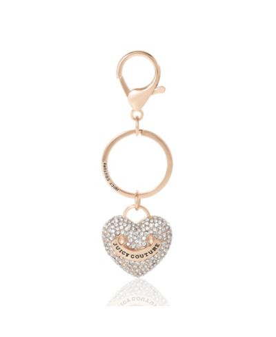 Брелок Juicy Couture Heart с кристаллами Pave для женщин