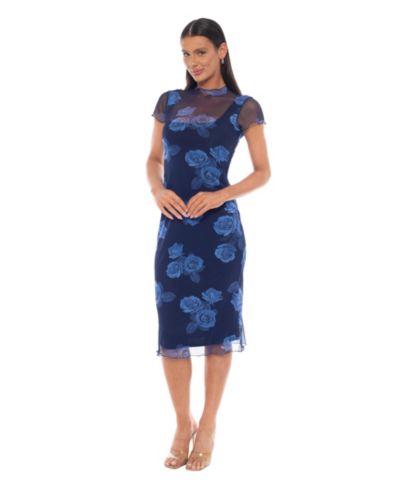 Женское платье-футболка Bebe Printed Powermesh