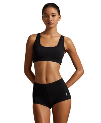 Женские трусики Polo Ralph Lauren Mid-Rise Short 4P0500