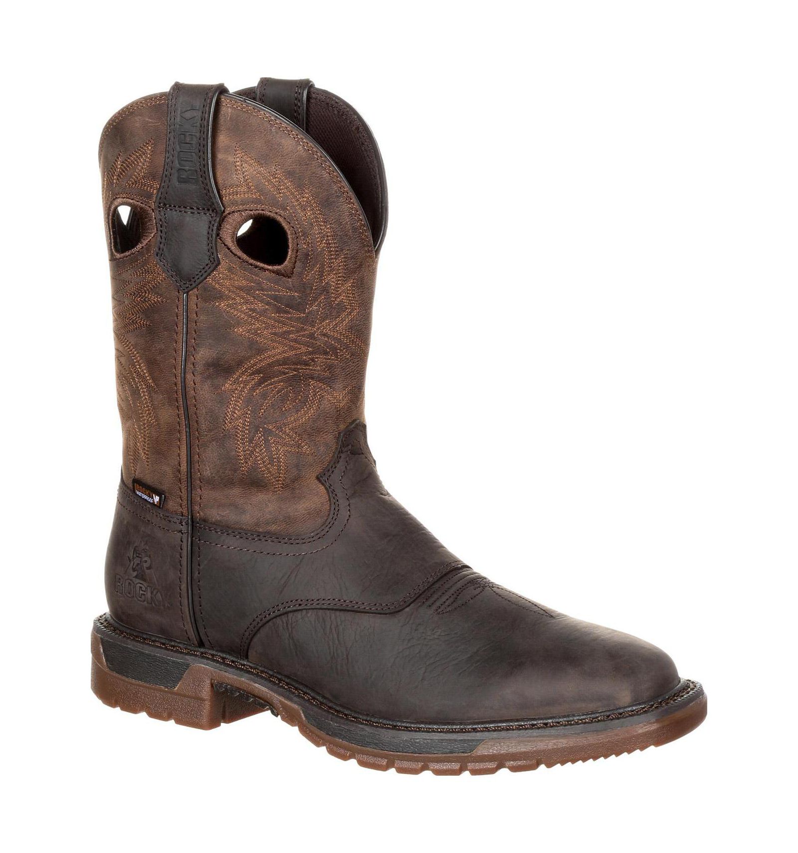 ROCKY Men's iginal Ride FLX Waterproof Western Boot