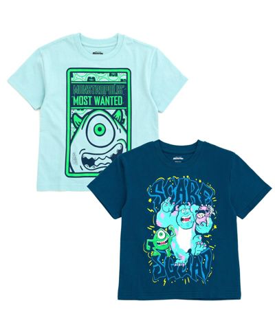 Monsters Inc. Футболки с коротким рукавом для мальчиков, набор из 2 шт.