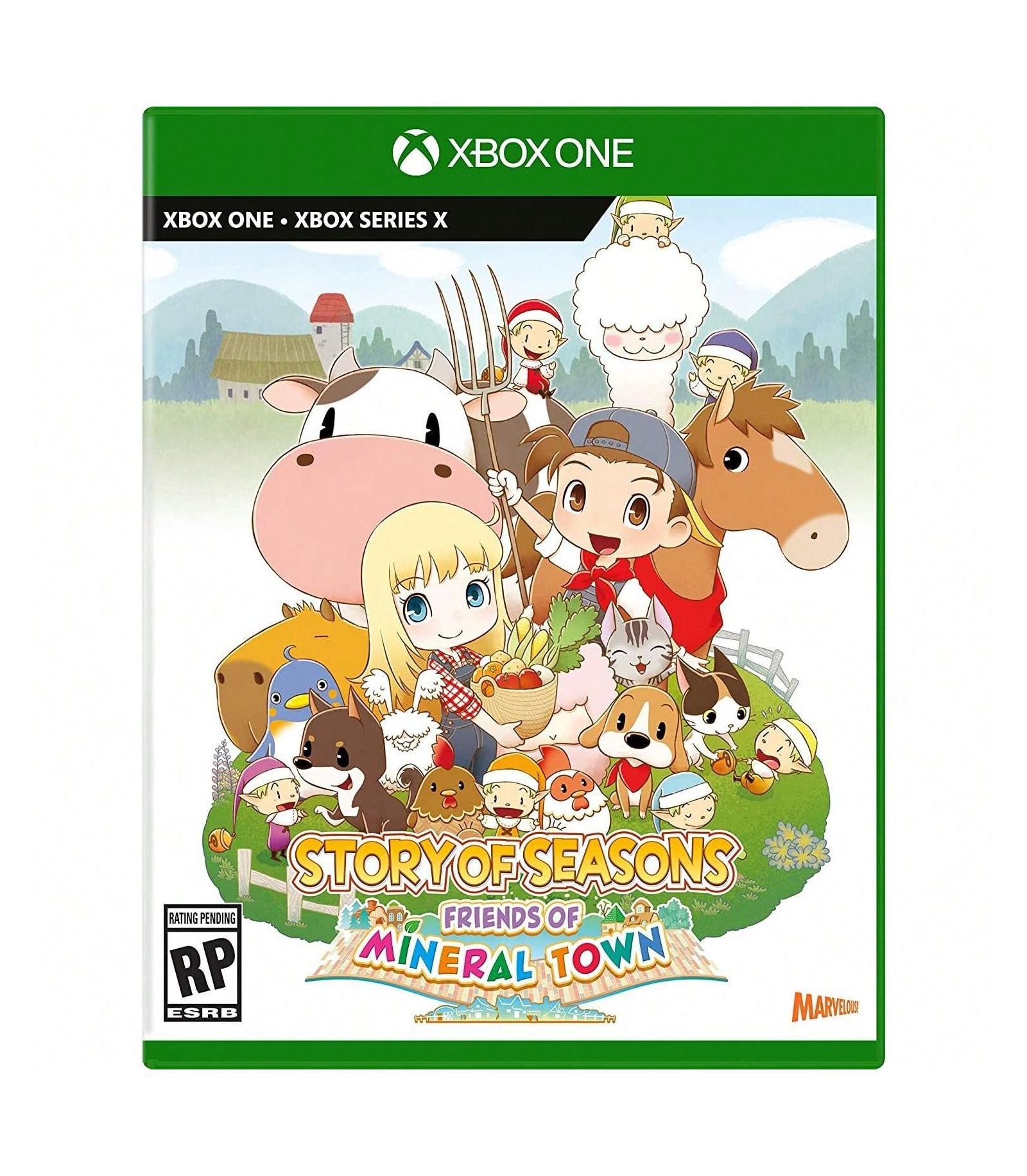 Xseed Games Story of Seasons: Friends of Mineral Town Life Simulation Action Adventure Standard Edition Xbox One