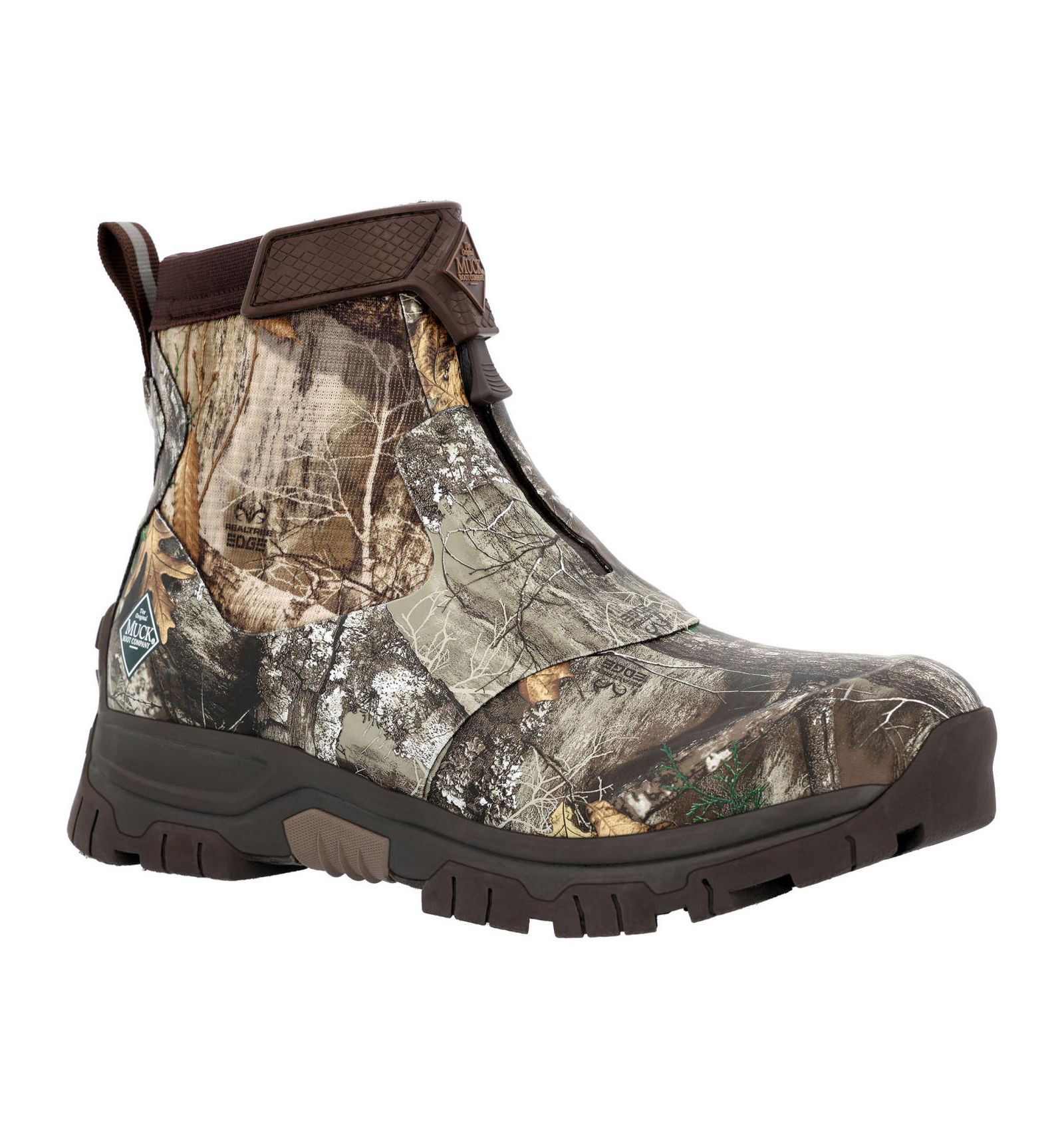 MUCK Men's RealTREE Edge Apex Mid Zip Ankle Boot