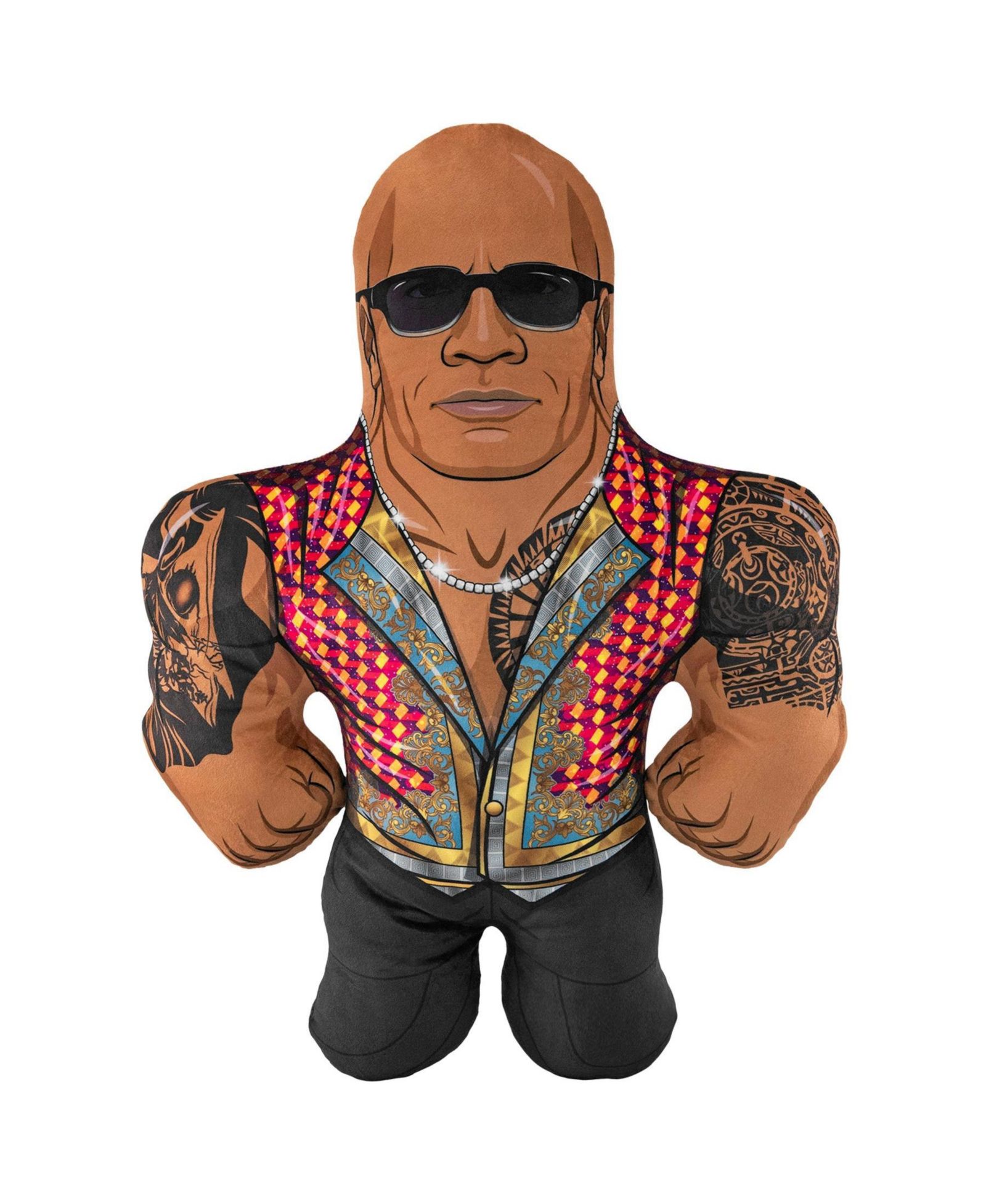 Мягкая игрушка Bleacher Creatures WWE The Rock Final Boss 24" Bleacher Buddy
