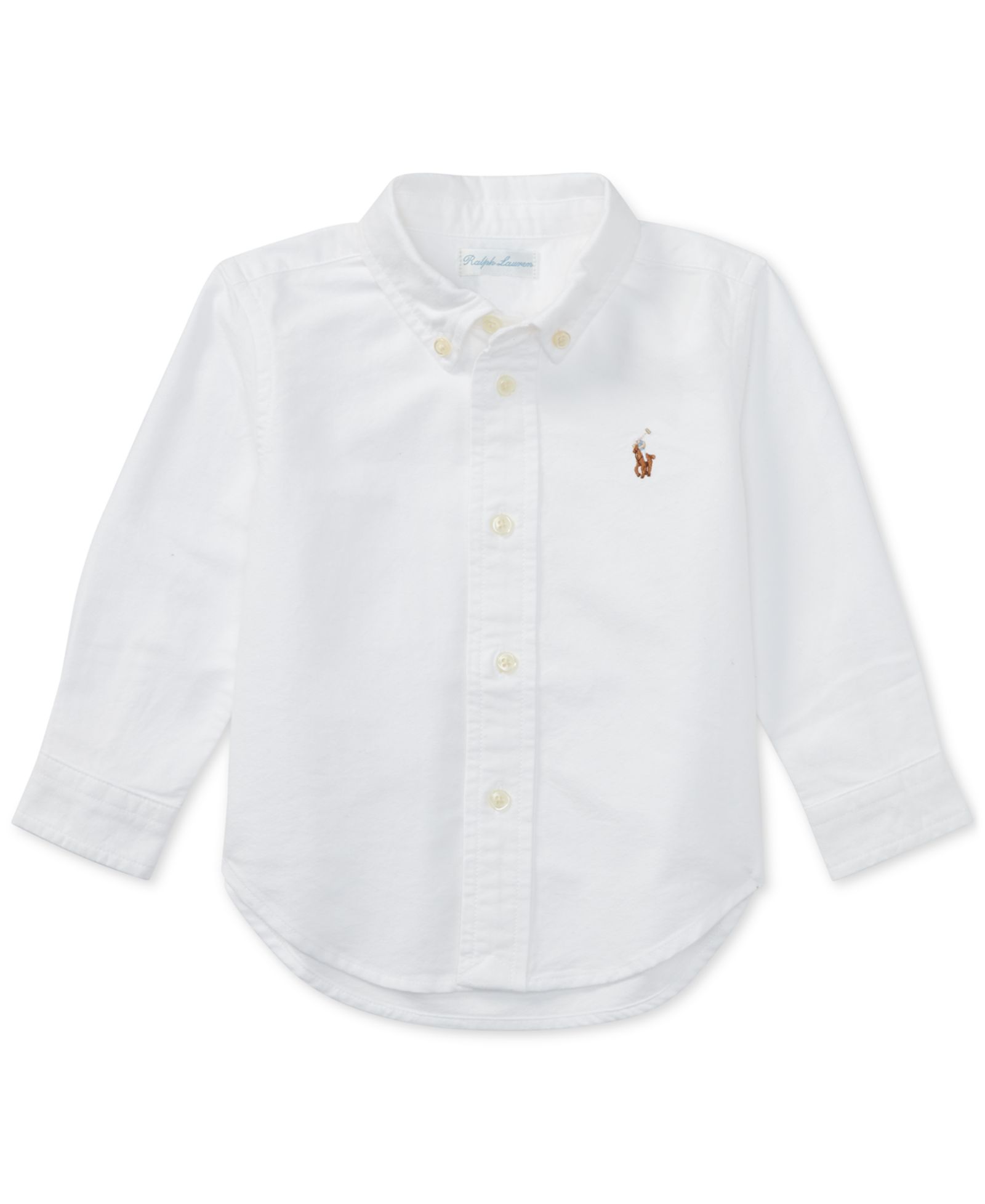 Рубашка Polo Ralph Lauren Baby Boys Cotton Oxford Button Shirt