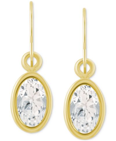 White Topaz / Gold