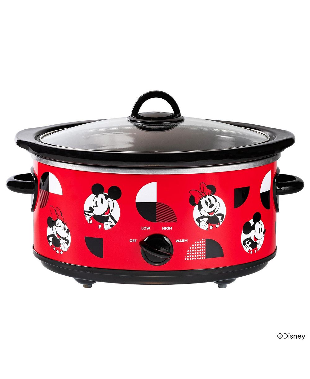 Uncanny Brands мультиварка Mickey Mouse and Minnie Mouse, 5-Quart