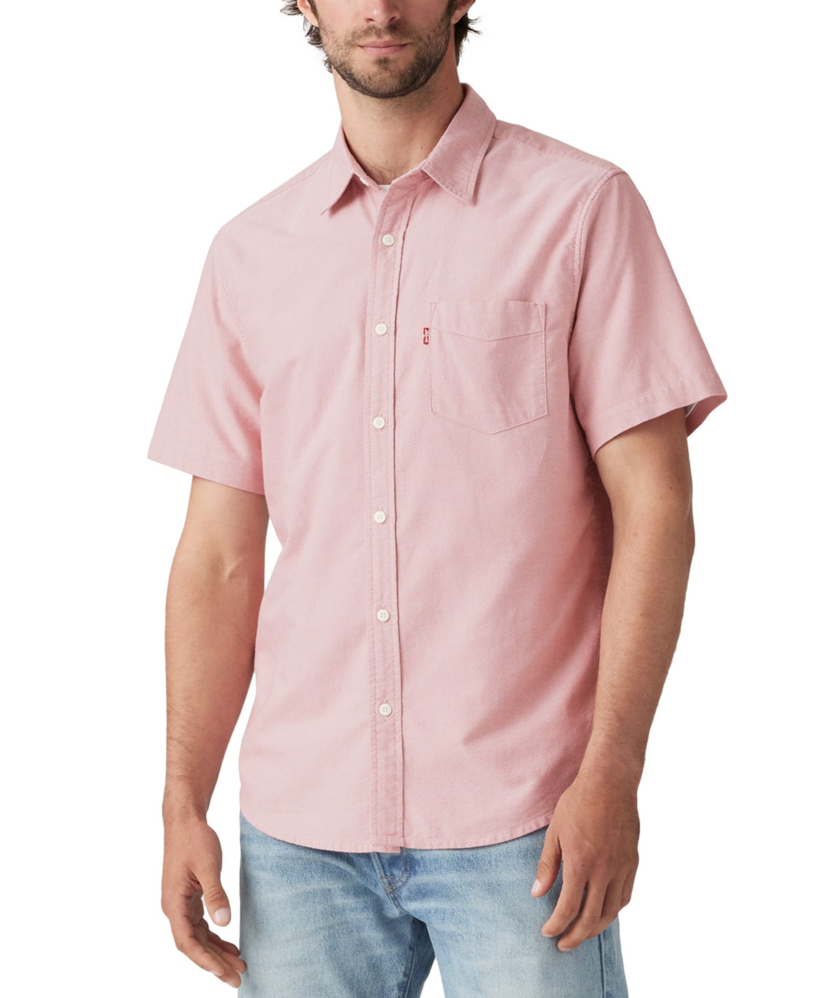 Levi's Мужской Classic Pocket Short-Sleeve Regular-Fit Shirt