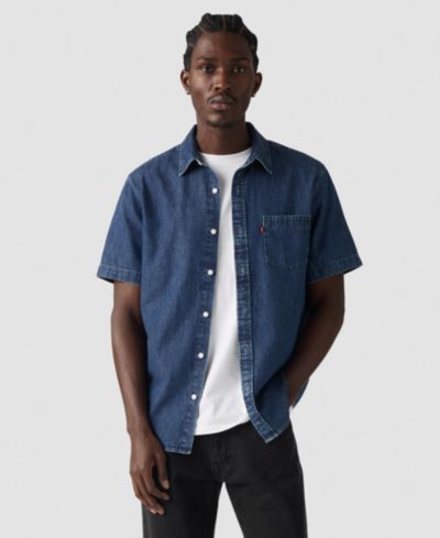 Levi's Мужской Classic Pocket Short-Sleeve Regular-Fit Shirt