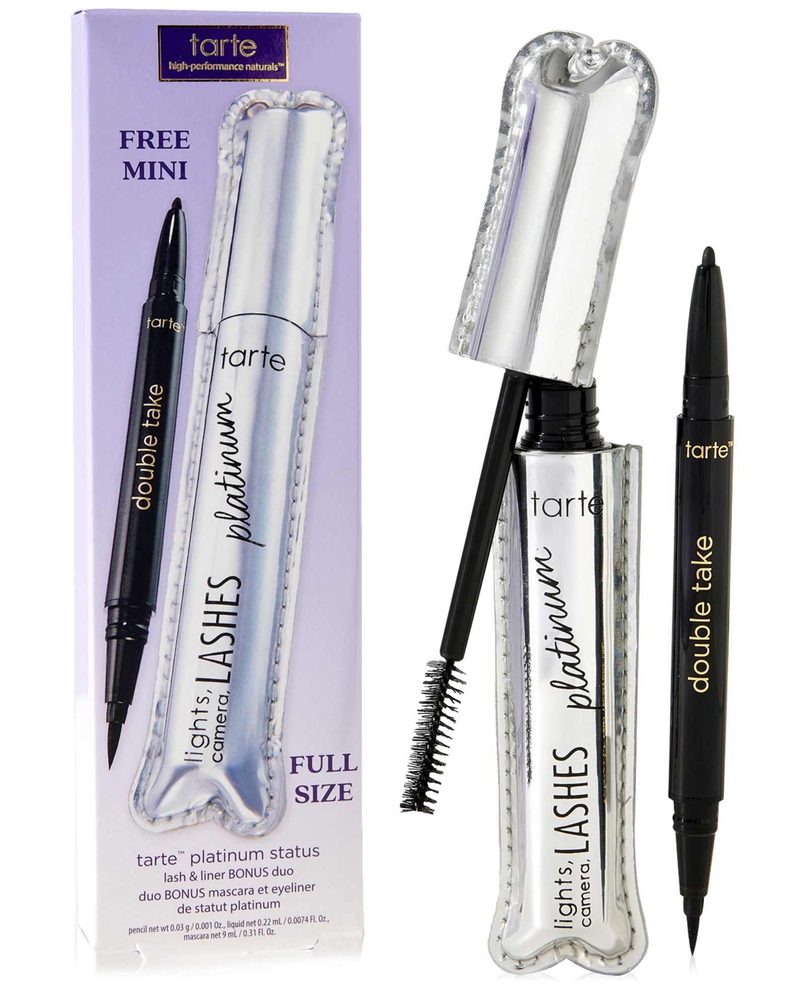 Набор tarte™ 2-Pc. Platinum Status Lash & Liner Set