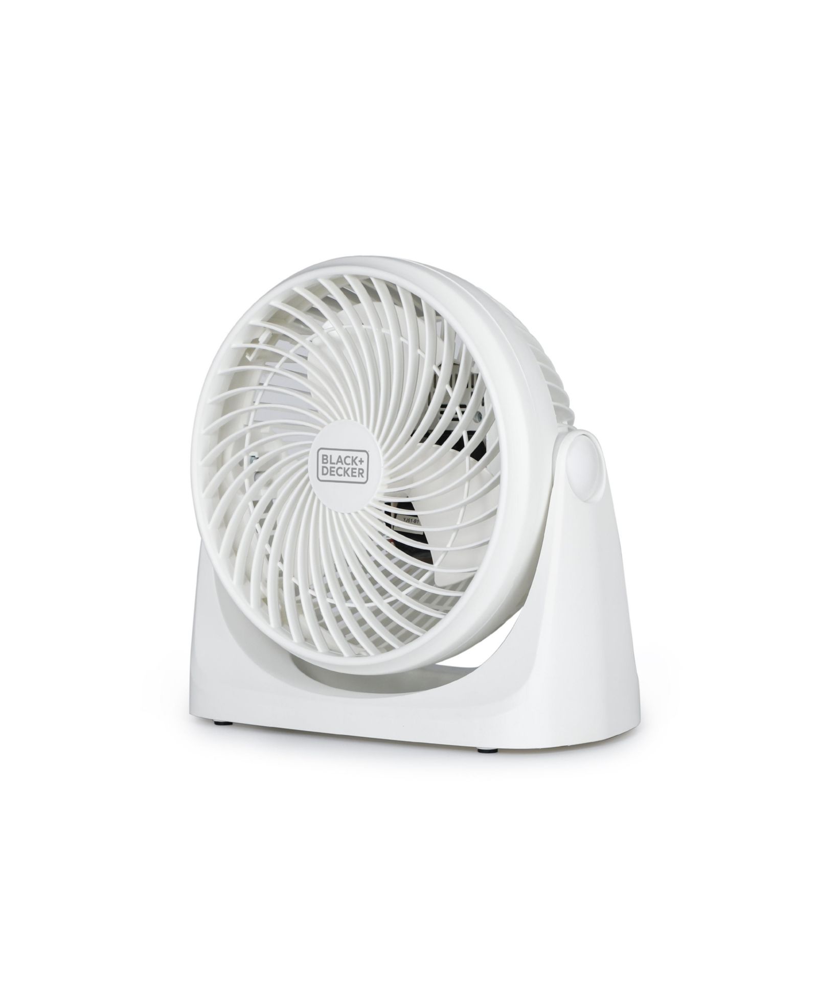 BLACK+DECKER 7-Inch Small Self-Standing Adjustable Portable Fan with 3-Speed Settings, White