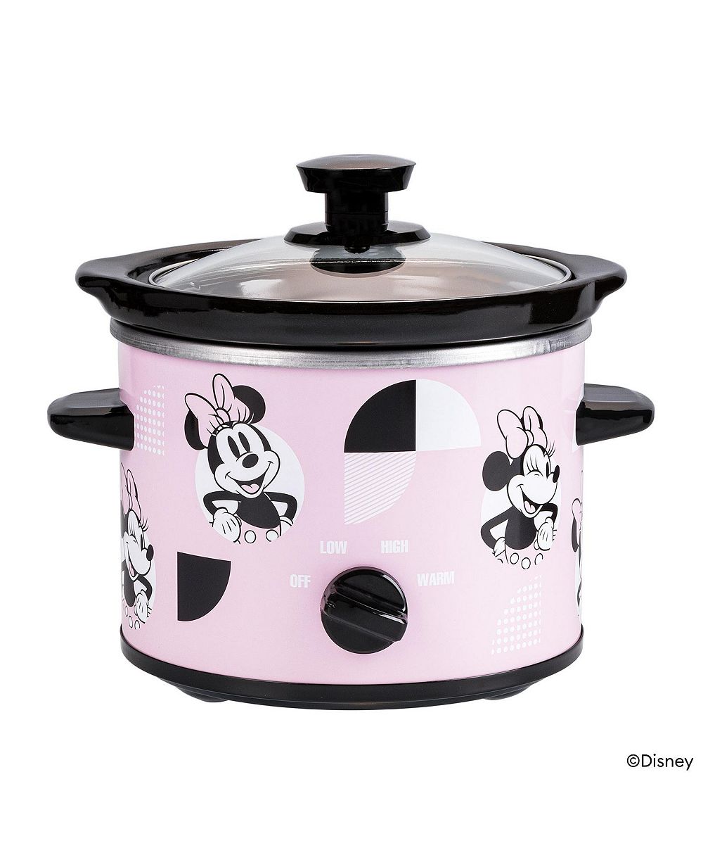 Uncanny Brands медленноварка Disney Minnie Mouse 2-Qt