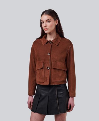 Furniq UK Women's Ella Suede Jacket