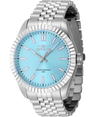 Invicta Men's 48906 Specialty  Quartz 3 Hand Tiffany Blue Dial Watch