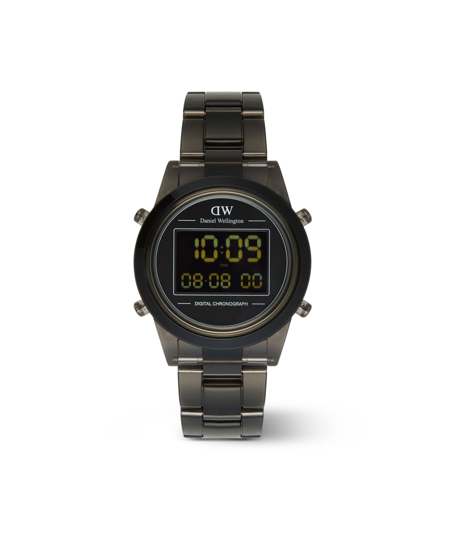 Daniel Wellington часы Chronograph Gray Plastic 36mm Женские