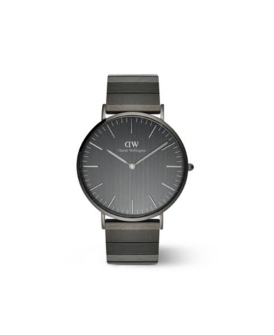 Daniel Wellington Мужские аналоговые часы из нержавеющей стали Graphite, 40mm
