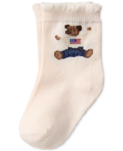 Polo Ralph Lauren Детские носки Sitting Bear для девочек