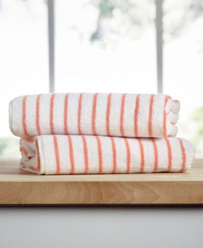 ienjoy Home Cabana Stripe Cotton 2-Pack Beach Towels, набор пляжных полотенец 2 шт., 30" x 70"