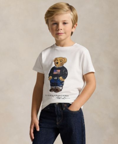 Polo Ralph Lauren Детская футболка с медвежонком Polo Bear