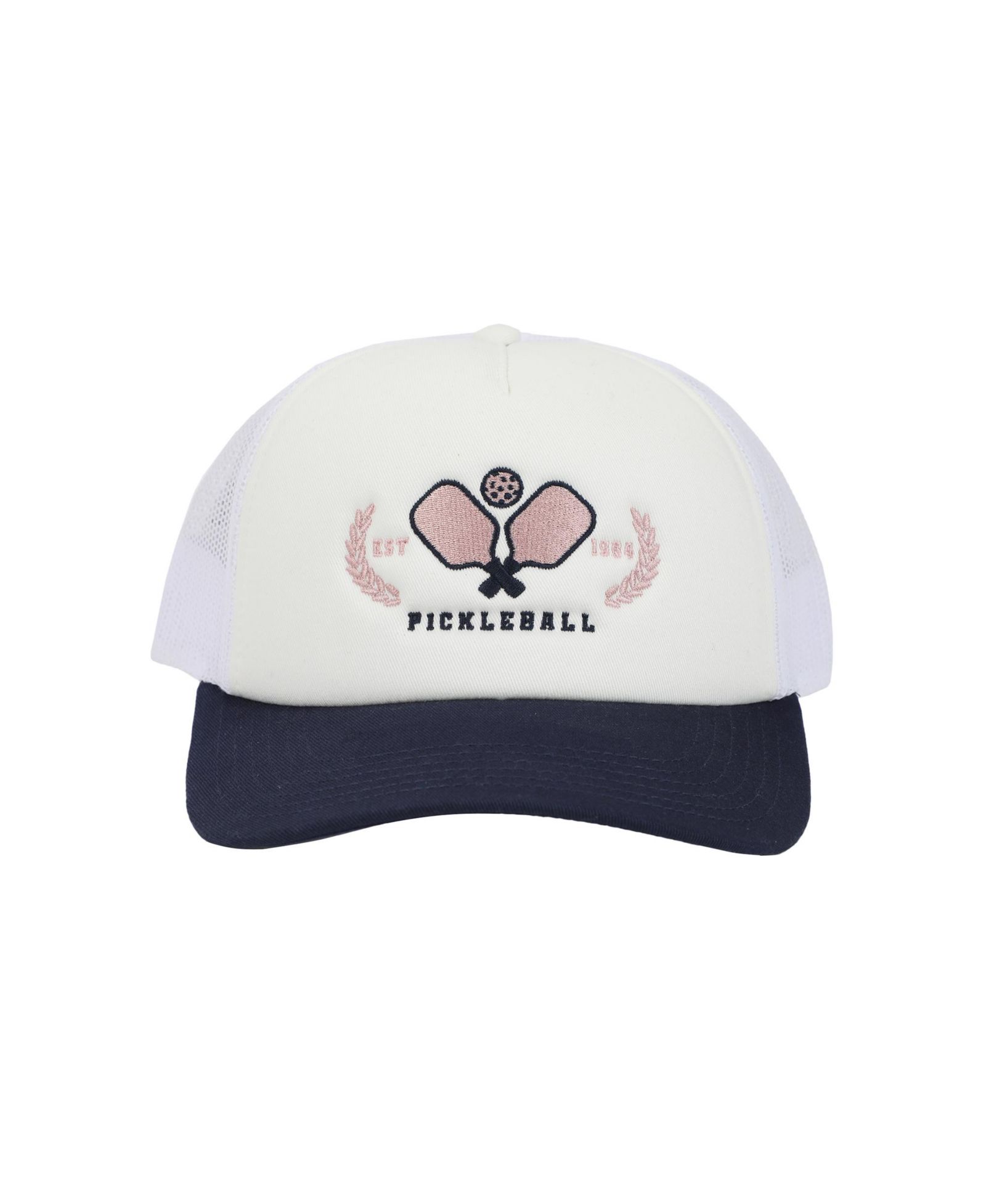 Generic Men's Pickleball Paddles White Foam Trucker Hat