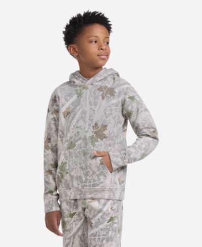 abercrombie kids Boys' 5-18 Essential Fleece Long-Sleeve Hoodie