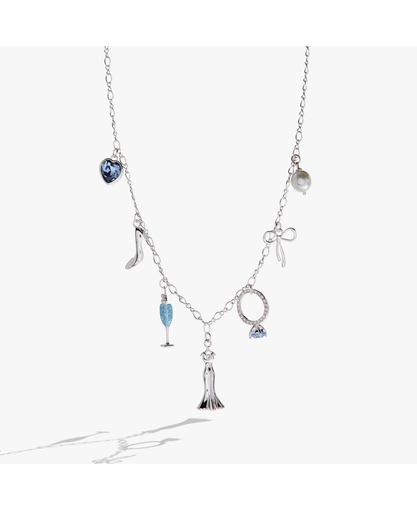 Многослойное ожерелье Bridal Multi Charm Necklace