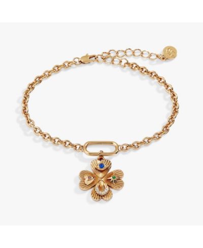 Lucky Four Leaf Clover Bracelet