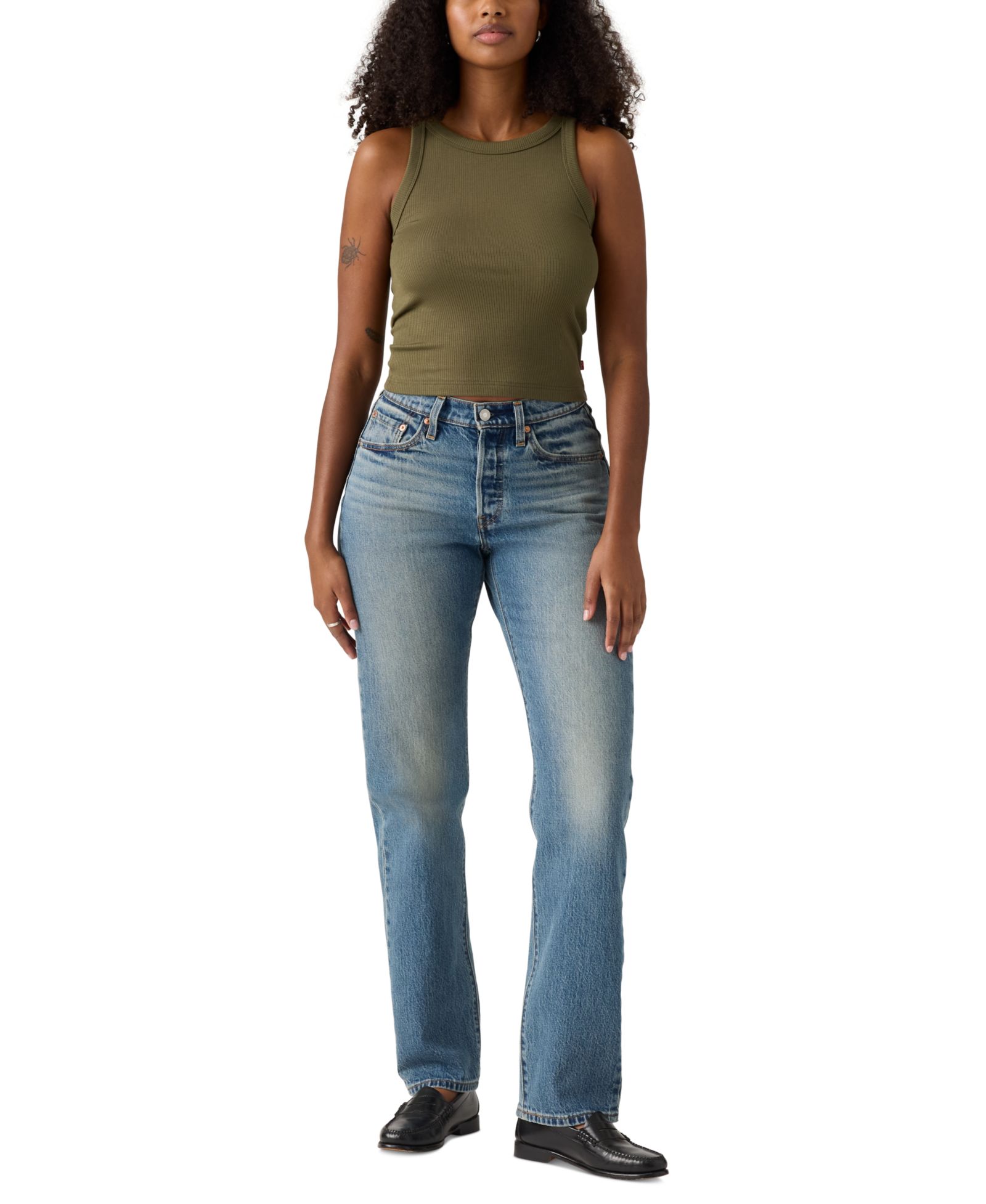 Levi's® Women's 501 Curve High-Rise Straight-Leg Jeans