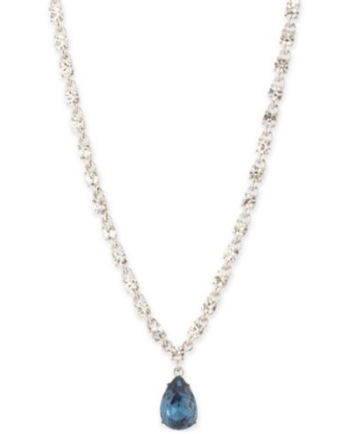 Подвеска-кулон Givenchy Color Crystal Pear-Shape, 16" + 3" extender