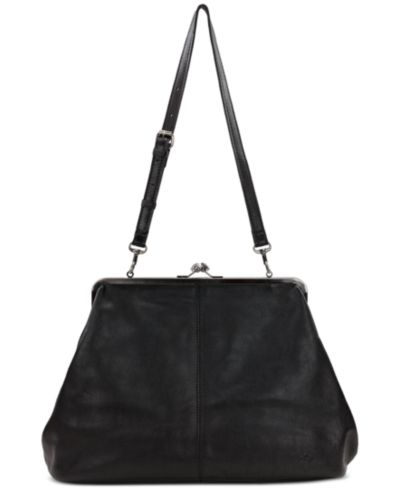 Сумка Patricia Nash Serafina Extra-Large из кожи с замком-защелкой
