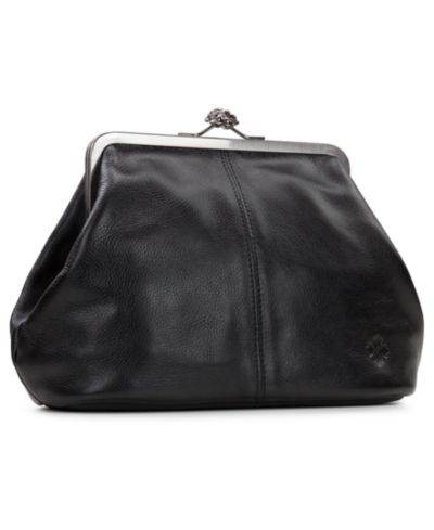 Клатч Patricia Nash Sofia Small Leather Kisslock Frame