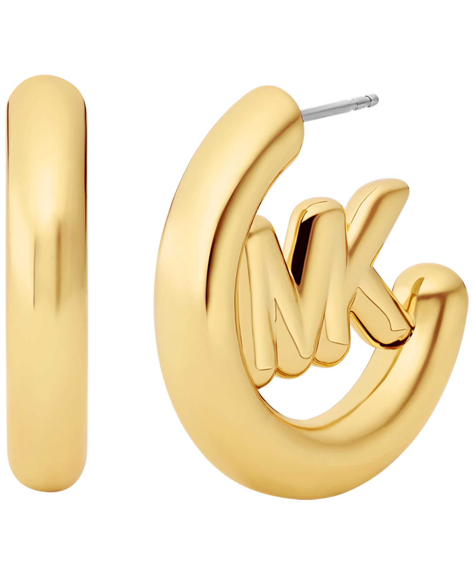 Michael Kors Серьги-кольца с логотипом
