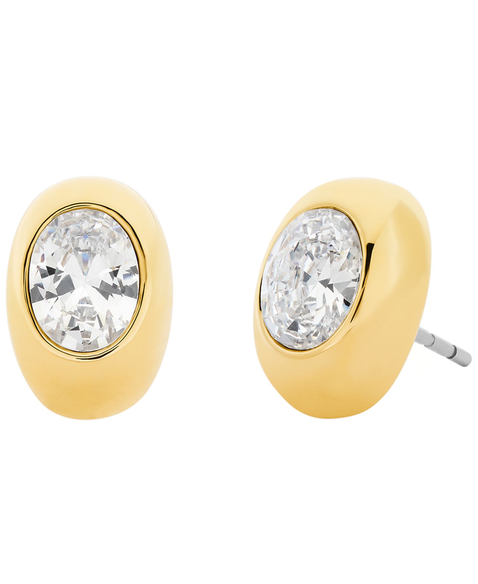 Серьги-гвоздики Michael Kors Oval Stone