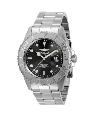 Invicta Men's 29944 Pro Diver Quartz 3 Hand Black Dial Watch